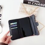 Chanel-Style Tweed Crossbody Phone Case Bag with Chain Strap - 图片 8