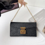 Louis Vuitton Embossed Monogram Wallet Crossbody Phone Bag - 图片 20