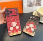 Louis Vuitton Vivienne Lucky Fortune Monogram Leather Luxury Shockproof Phone Case - 图片 2