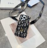 Dior Saddle Card Holder Phone Case - 图片 3