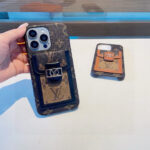 Louis Vuitton Monogram Flip Card Holder Wallet Phone Case - 图片 10