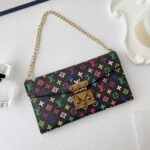 Louis Vuitton Monogram Envelope Crossbody Wallet Phone Case With Brand Logo Strap - 图片 16