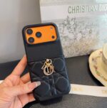 Dior Lady Dior Quilted Metal Pendant Phone Case - 图片 4