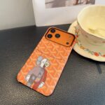 Goyard X KAWS Skeleton Collage Monogram Card Holder Luxury Phone Case - 图片 14