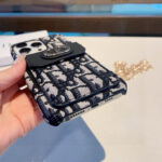 Dior Card Holder Crossbody Phone Case with Chain Strap - 图片 7