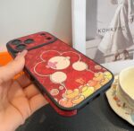 Louis Vuitton Vivienne Lucky Fortune Monogram Leather Luxury Shockproof Phone Case - 图片 5
