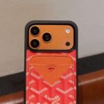 Goyard Classic Monogram Detachable Card Holder Wallet Luxury Phone Case - 图片 6