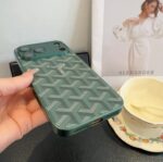 Goyard Classic Monogram Full Coverage Lens Frame Ultra Slim Luxury Phone Case - 图片 9