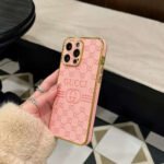 Gucci Electroplated Side Embossed Phone Case | Full Coverage Precision Cutout - 图片 10