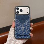 Goyard Classic Monogram Detachable Card Holder Wallet Luxury Phone Case - 图片 16