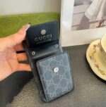 Gucci GG Supreme Monogram Card Holder Wallet Leather Luxury Phone Case - 图片 14