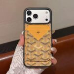 Goyard Classic Monogram Detachable Card Holder Wallet Luxury Phone Case - 图片 13