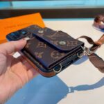 LV Classic Monogram Crossbody Card Holder Phone Case - 图片 17
