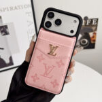 Luxury LV & Gucci Monogram Card Holder Wallet Phone Case - 图片 5