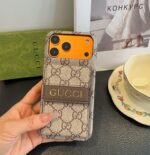 Gucci GG Supreme Monogram Card Holder Wallet Leather Luxury Phone Case - 图片 6