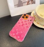 Star Orange Series LV Glitter Phone Case - 图片 12