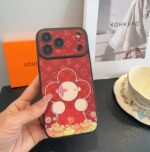 Louis Vuitton Vivienne Lucky Fortune Monogram Leather Luxury Shockproof Phone Case - 图片 9