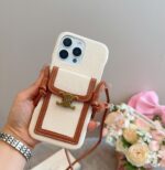 Celine Triomphe Monogram Card Slot Crossbody Phone Case - 图片 7