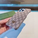 Gucci Classic Monogram Phone Case | Metal Logo & Polished Edge, In Sync with Official Launch - 图片 6