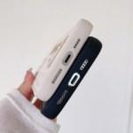 Dior Classic Quilted Leather 3D Gold Logo Luxury Shockproof Phone Case - 图片 8