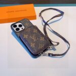 LV Monogram Crossbody Multi-Function Wallet Phone Case with Coin Pocket - 图片 4