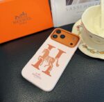Hermès H Horse Logo Premium Leather Luxury Phone Case - 图片 4