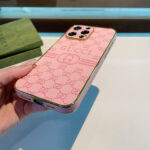 Gucci Electroplated Side Embossed Phone Case | Full Coverage Precision Cutout - 图片 14