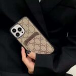 Gucci Classic Monogram Phone Case - Card Slot Full Coverage | Timeless Luxury Collection - 图片 2