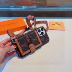 LV Webbing Crossbody Card Holder Phone Case - 图片 2