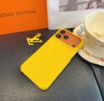 Louis Vuitton Style Embossed Monogram Leather Slim Phone Case - 图片 13