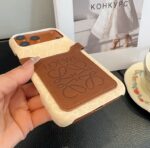 Loewe Style Anagram Embossed Card Holder Crossbody Phone Case - 图片 17
