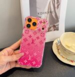 Star Orange Series LV Glitter Phone Case - 图片 14