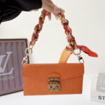Louis Vuitton Embossed Monogram Wallet Crossbody Phone Bag - 图片 24