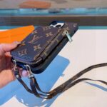 LV Monogram Crossbody Multi-Function Wallet Phone Case with Coin Pocket - 图片 9