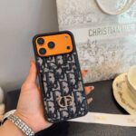 Dior Card Holder Fabric Full-Cover Phone Case - 图片 11