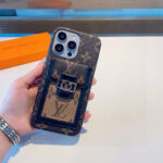 Louis Vuitton Monogram Flip Card Holder Wallet Phone Case - 图片 11