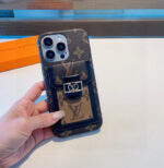 Louis Vuitton Monogram Flip Card Holder Wallet Phone Case - 图片 17
