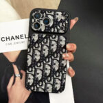 Dior Classic Oblique Monogram Fabric Texture Luxury Shockproof Phone Case - 图片 6
