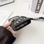 Dior Oblique Monogram Flip Wallet Phone Case With Brand Wrist Strap - 图片 10