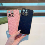 Gucci Electroplated Side Embossed Phone Case | Full Coverage Precision Cutout