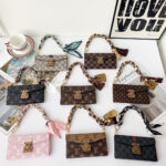 Louis Vuitton & Gucci Luxury Monogram Wallet Crossbody Phone Purse Case