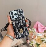 Dior Saddle Card Holder Phone Case - 图片 5