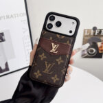 Luxury LV & Gucci Monogram Card Holder Wallet Phone Case - 图片 4
