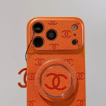 Chanel Embossed Monogram MagSafe Ring Holder Premium Leather Luxury Phone Case - 图片 6