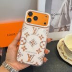 Louis Vuitton Transparent Glitter Monogram Electroplated Luxury Shockproof Phone Case - 图片 4