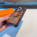 Louis Vuitton Monogram Flip Card Holder Wallet Phone Case - 图片 6
