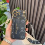 LV Card Holder Phone Case, Accordion Card Bag Crossbody Design - 图片 3