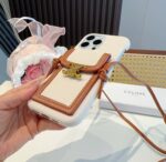 Celine Triomphe Monogram Card Slot Crossbody Phone Case - 图片 10