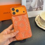 Louis Vuitton Transparent Glitter Monogram Electroplated Luxury Shockproof Phone Case - 图片 13