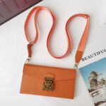 Louis Vuitton Embossed Monogram Wallet Crossbody Phone Bag - 图片 5